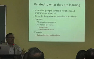 Bringing Computational Thinking to Indian Schools