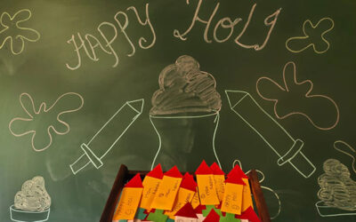 Painting Joy: Holi with the Young Ones
